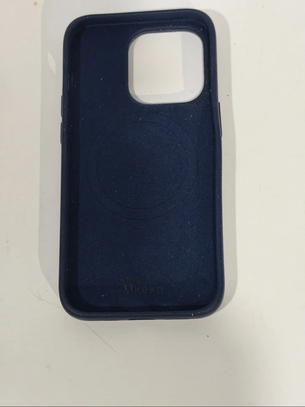 iPhone 14 Pro Navy Blue Protective Silicone Cover